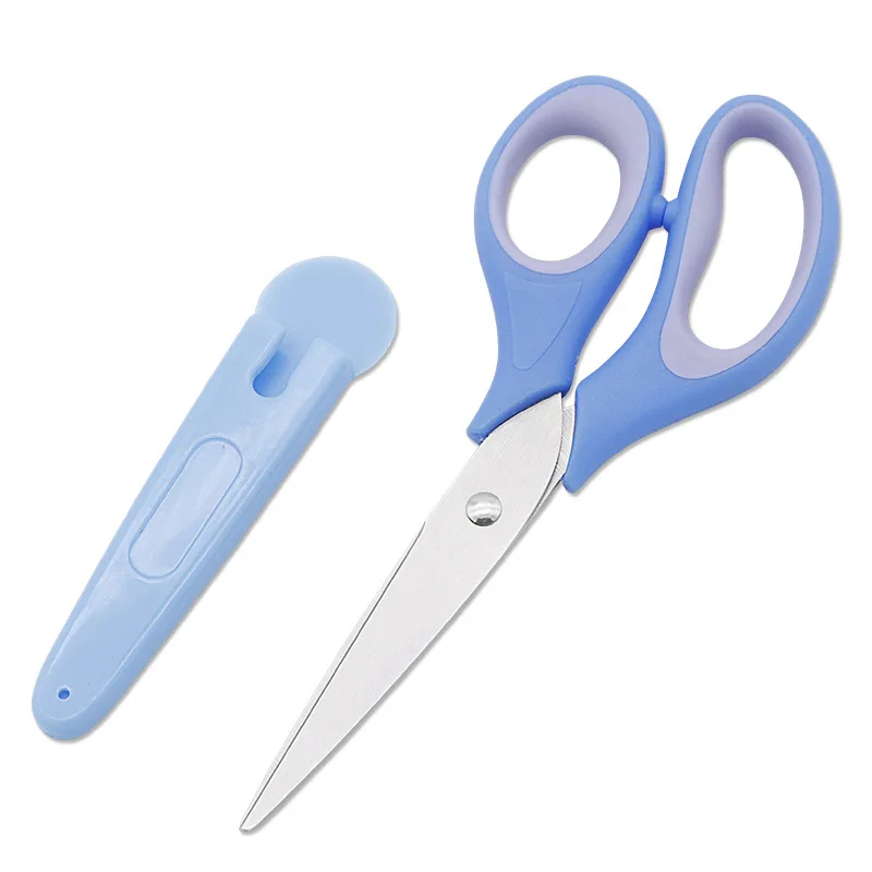 Mixed Color Safety Abs Plastic Material Scissors Children's Cutting Scissors  - Scissors - AliExpress