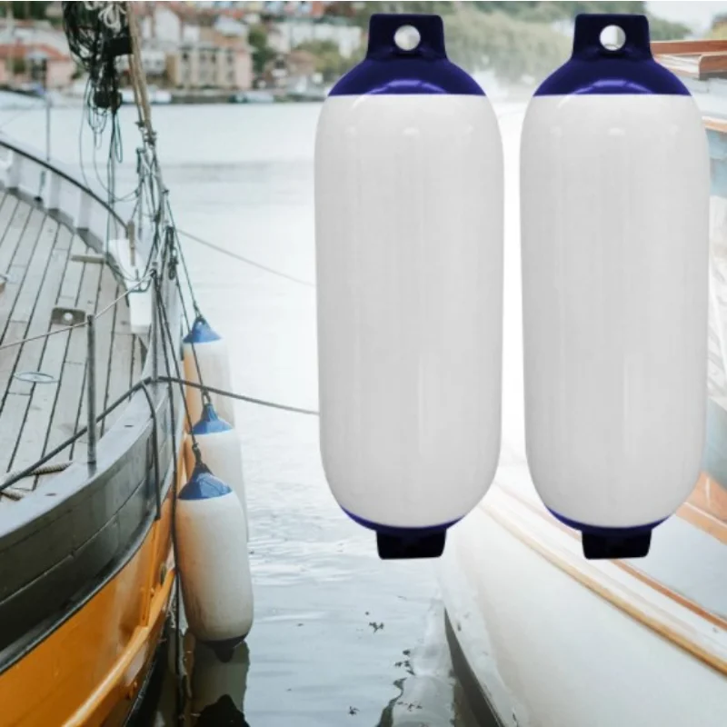 

New Inflatable Bumper Marine Boat Fender PVC Boat Anchor Fender Buoy Yacht Fenders Accessories UV Protection Vinyl Ribbed Bumper