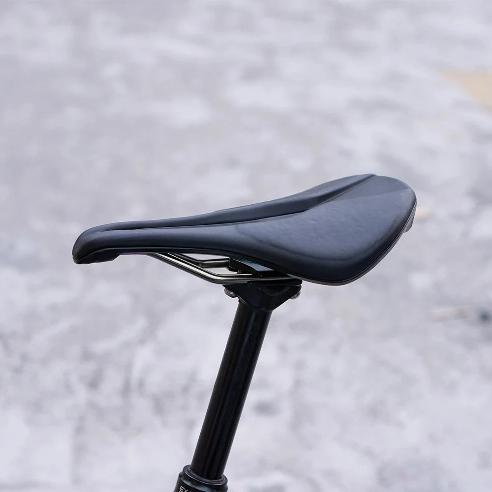 ZTTO Bicycle E TPU Saddle Soft Hollow Seat, MTB Road Bike TPU Foam Titanium Alloy Rail Ultralight Cushion - Image 2
