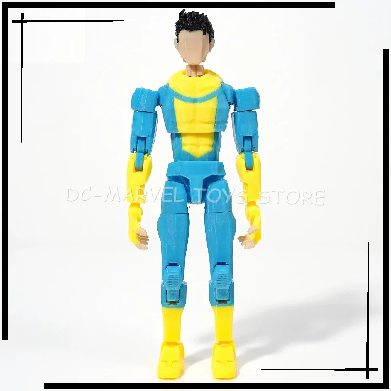 새로운 입고 상품 3D 프린팅된 무적의 소년 라이트 블루 마크 스트라이프 마크 Dummy13 T13 다관절 변신 액션 피규어 장난감