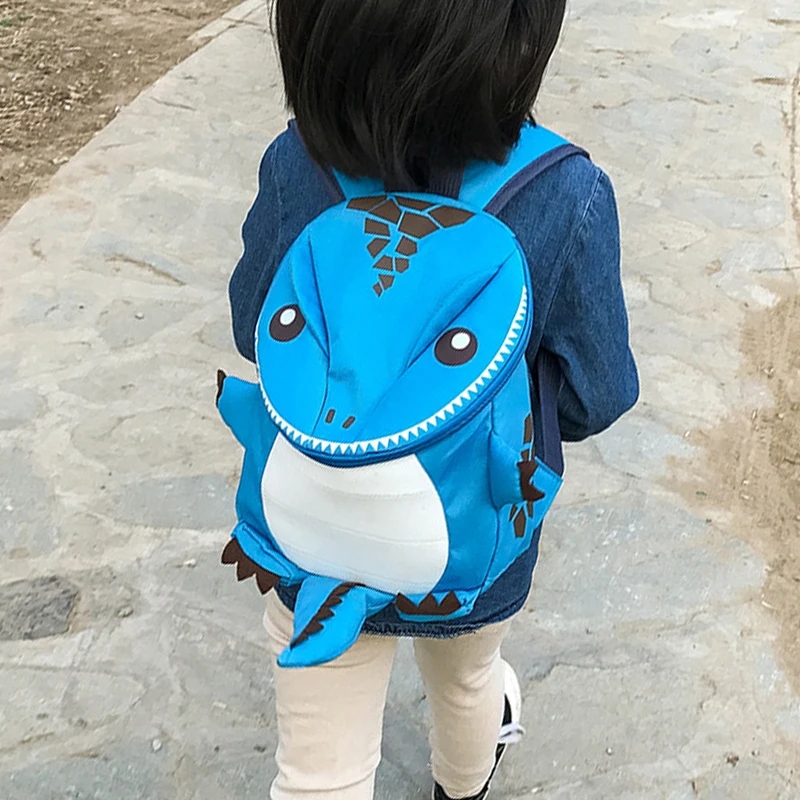 New Cartoon Dinosaur Baby School Bag Girl Kindergarten Oxford Cloth SchoolBag Boy Waterproof Child Animal Backpack Travel Bag 3