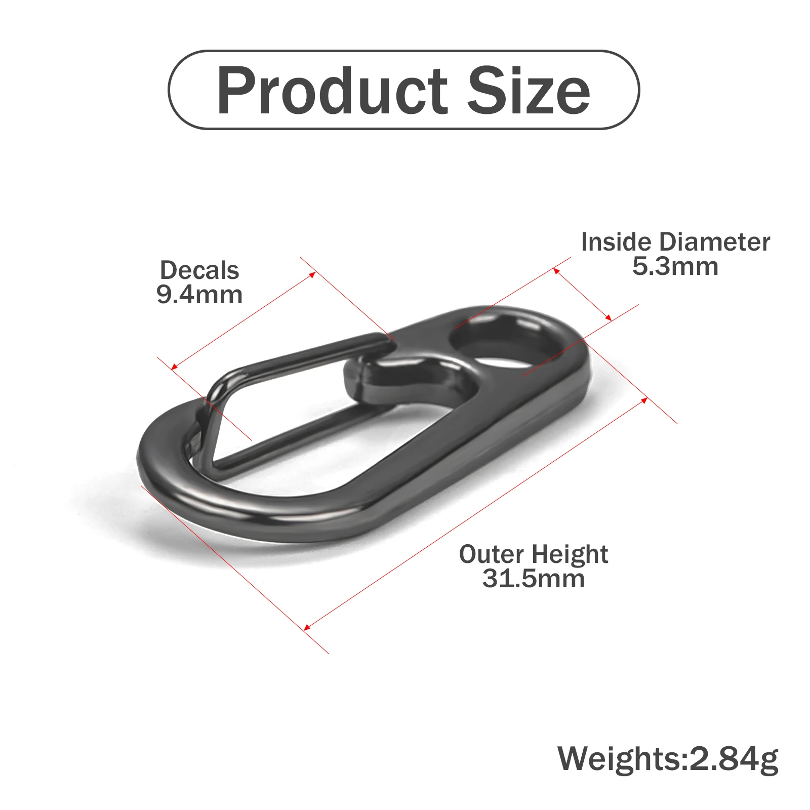 Metal Lobster Claw Clasps 5/10/20pcs Lobster Clasp Buckle Keychain Mini Carabiners