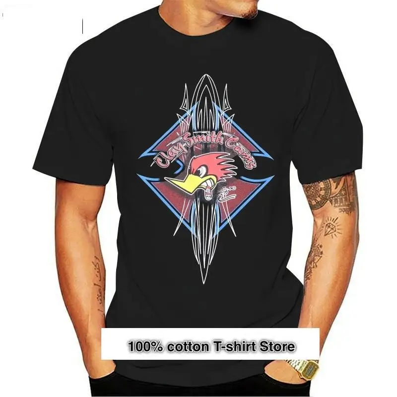 Camiseta De Color Negro Para Hombre, Camisa De Color Negro A Rayas Con Estampado De Arcilla Smith, M94