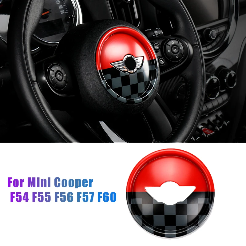 Auto Stuurwiel Center Decoratieve Sticker Cover Voor MINI EEN Auto Stuurwiel Center Decoratieve Sticker Cover Voor MINI EEN