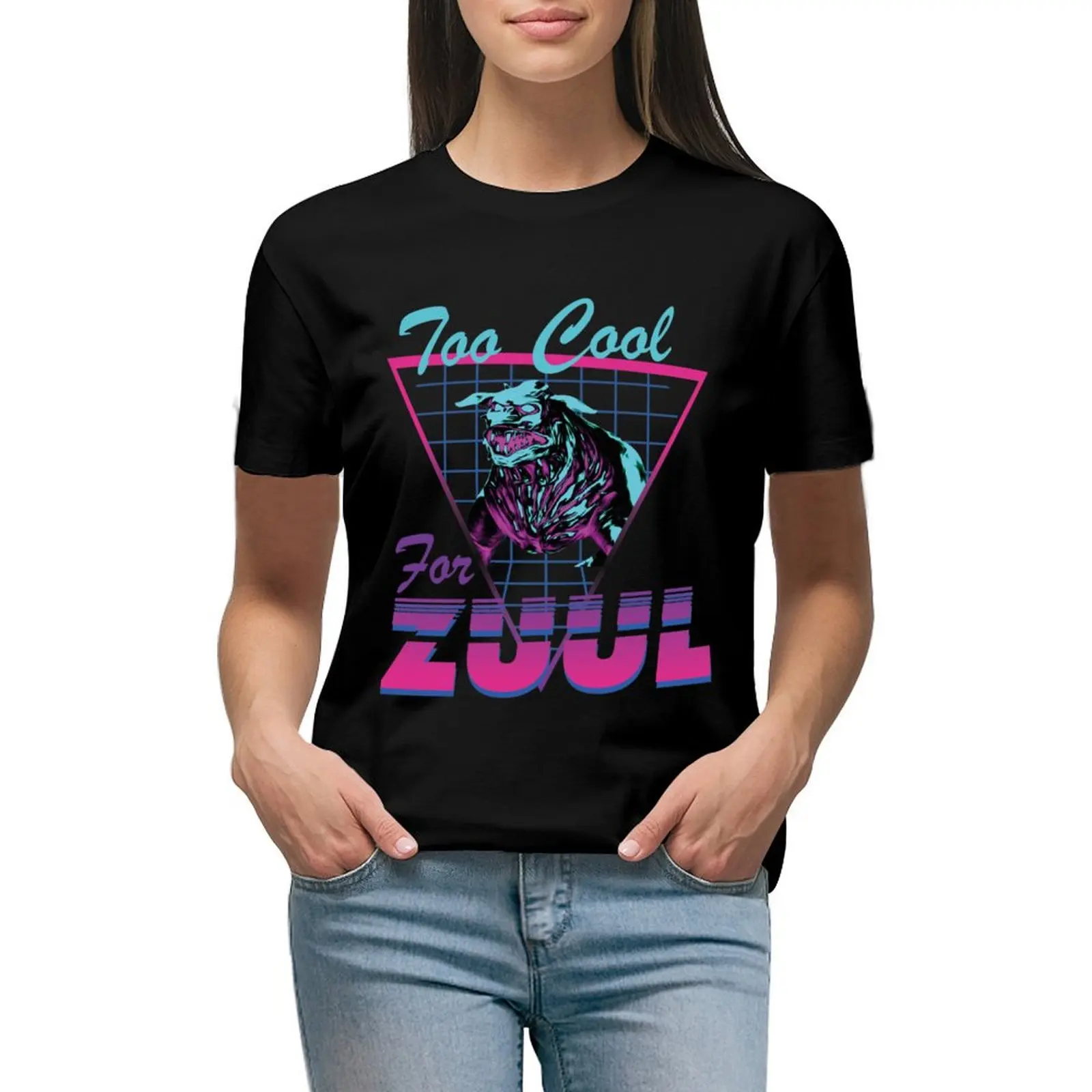 

Too Cool For Zuul T-shirt korean fashion summer top tees cropped t shirts for Women