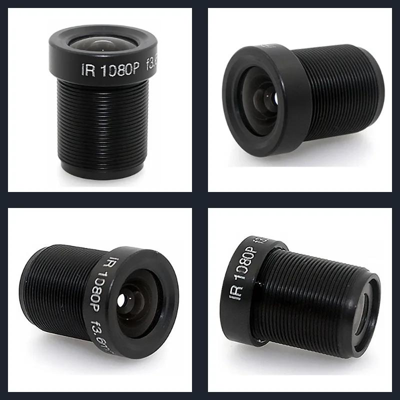 ESCAM 1080P 2.8/3.6/6mm CCTV LENS Security Camera Lens M12 2MP Aperture F1.8, 1/2.5" Image Format Surveillance Camera Lens HD camera lens surveillance camera accessories