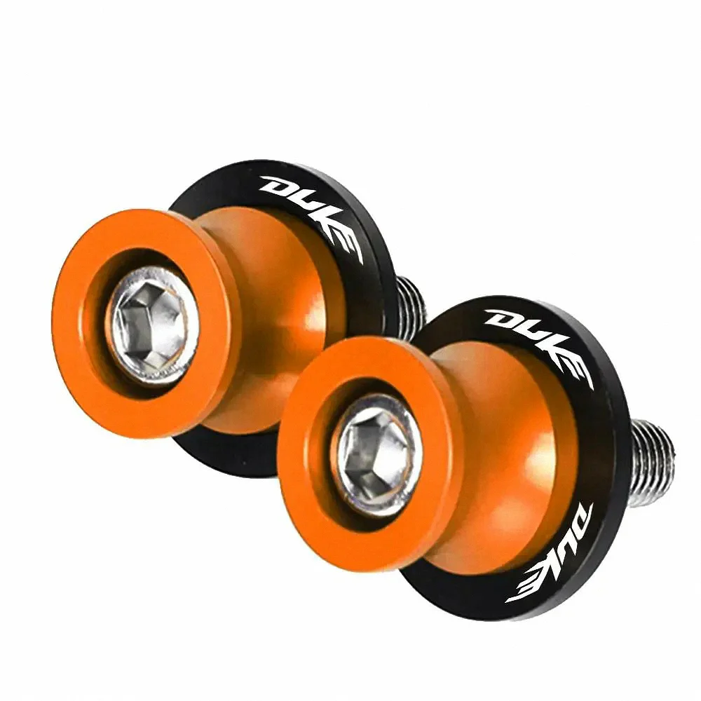 듀크 스윙암 스풀 타이어 에어 밸브 캡 오토바이, M10 슬라이더 커버, KTM 슈퍼 R GT 125 200 250 390 690 790 890 990 1190 1290