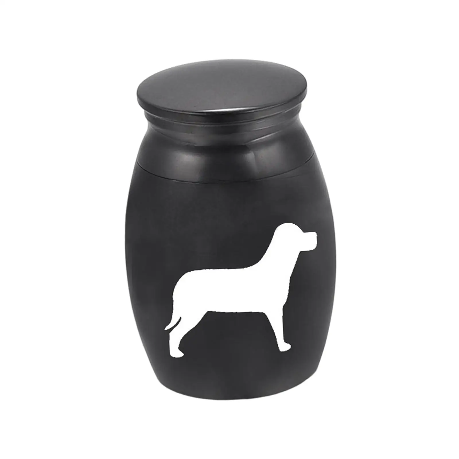 Pet Cremation Urn for Dogs Cats Ash Easy to Carry Commemorate Accessories Metal Funeral Container Casket Memorial Keepsake Box