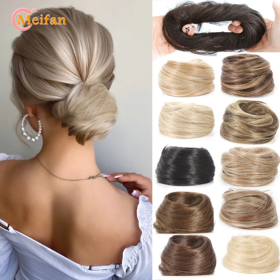F Fityle Corda Porta Coda Di Cavallo Elastica In Metallo Dorato – Accessorio Per Capelli Vintage Per Donne, 4.6 X 3.5 Cm