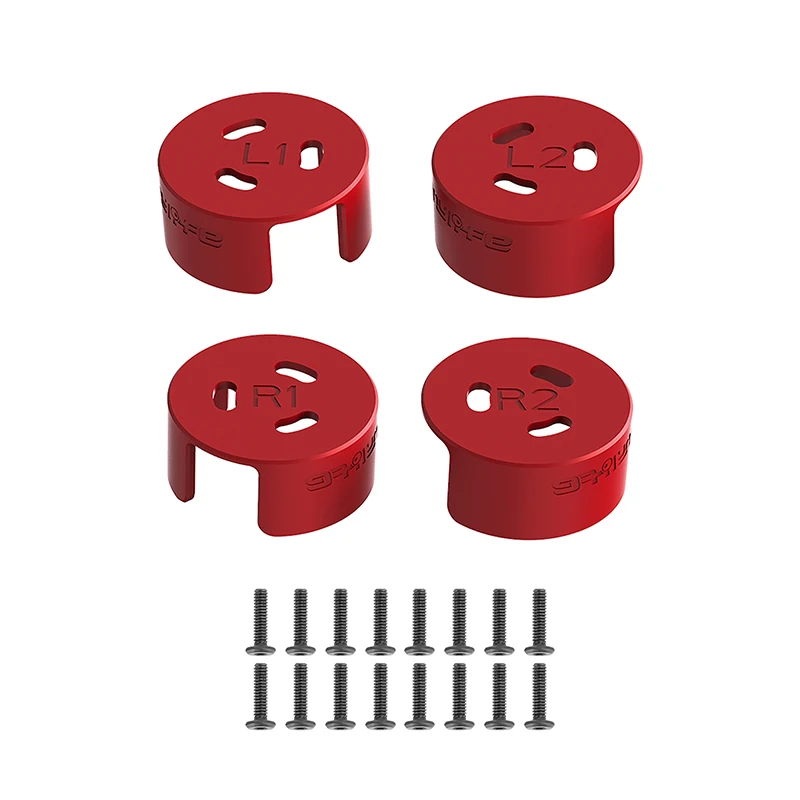 Kit De 10 Attaches En Alliage D'aluminium Pour Cache Sous-moteur Peugeot/Citroën - Compatible 206, 207, 406, 407, 806, 807 - 8
