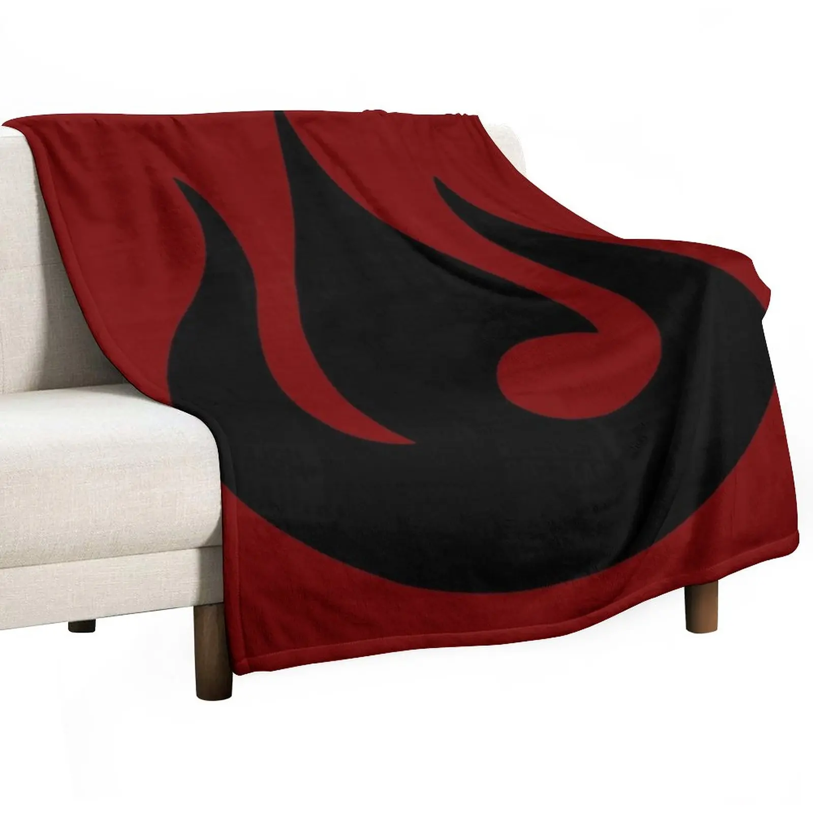

Fire Nation Royal Banner Throw Blanket Polar blanket Soft Big Blanket Loose Blanket Hair Blanket