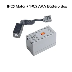 Enhanced Motorized Building Block Kit - Forward/Reverse Speed & Torque Control (Motor AAA)