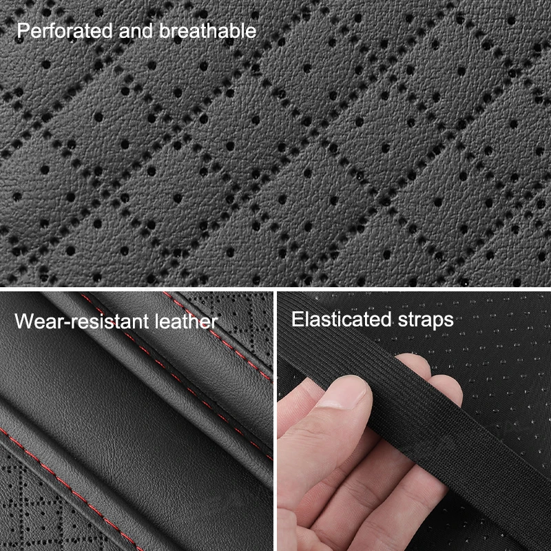 Car Armrest Pad Universal Center Console Protection Cover Anti Scratch With Storage Pocket