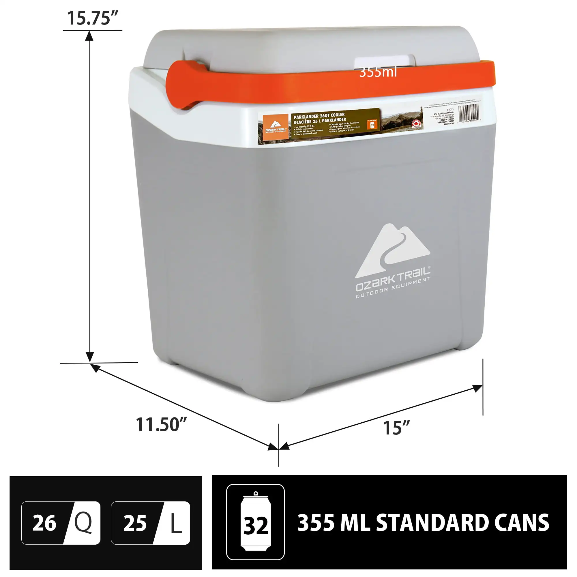 https://ae01.alicdn.com/kf/Sbf086e7a931846bb910b9e963c57df192/Ozark-Trail-Parklander-25L-26qt-Hard-Sided-Portable-Ice-Chest-Cooler-32-can-capacity-Grey.jpg