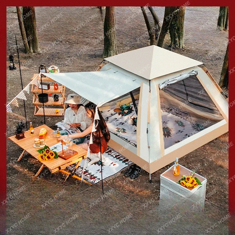 

Уличная палатка, портативное складное автоматическое Уличное оборудование для кемпинга, утолщенная и непромокаемая