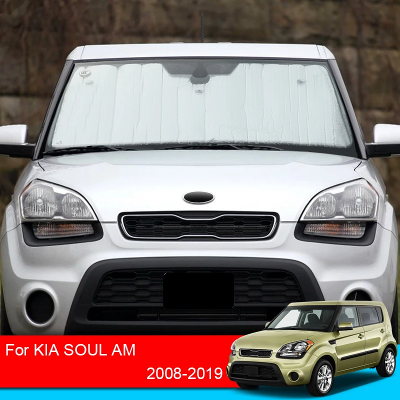 For KIA SOUL AM 2008 2019 Car Sunshades UV Protection Cover Window