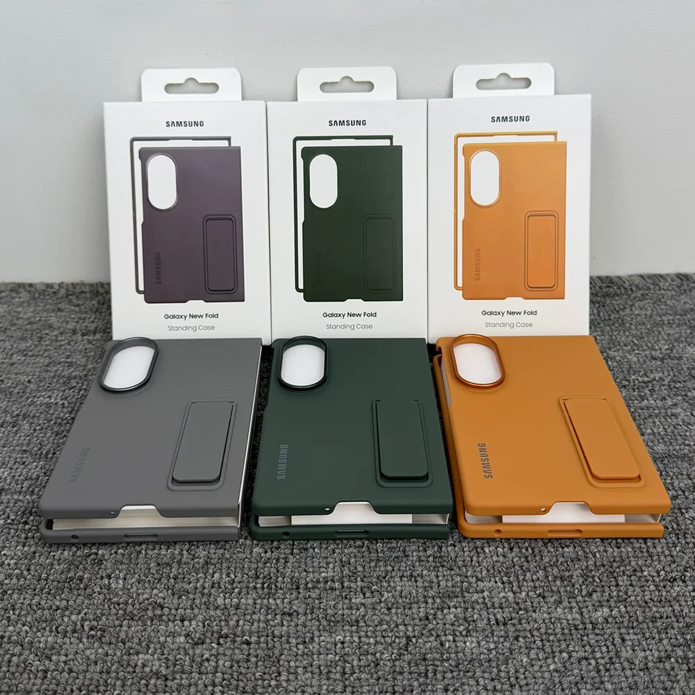 Deluxe Silicone Standable Phone Case - Ultra Matte Finish, Skin Feel Back Protective Shell