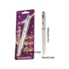 Invisible Ink Pen Anti-Counterfeit Disappearing Ink Markers With UV Light LED Secret Ballpoin Pen Plastic Office School Supplies 6