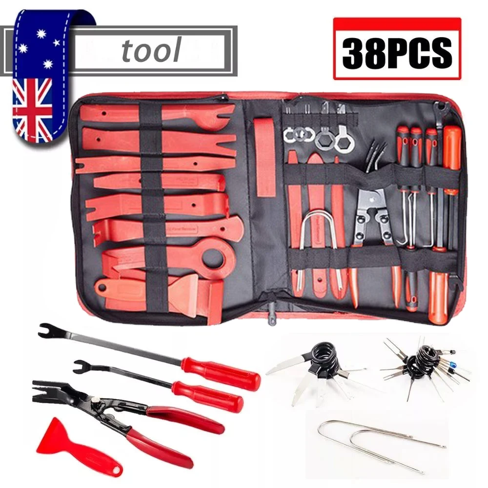 Auto Interior Disassembly Kit Car Plastic Trim Removal Tool Car Clips Puller Diy Panel Tools For Auto Trim Puller Set