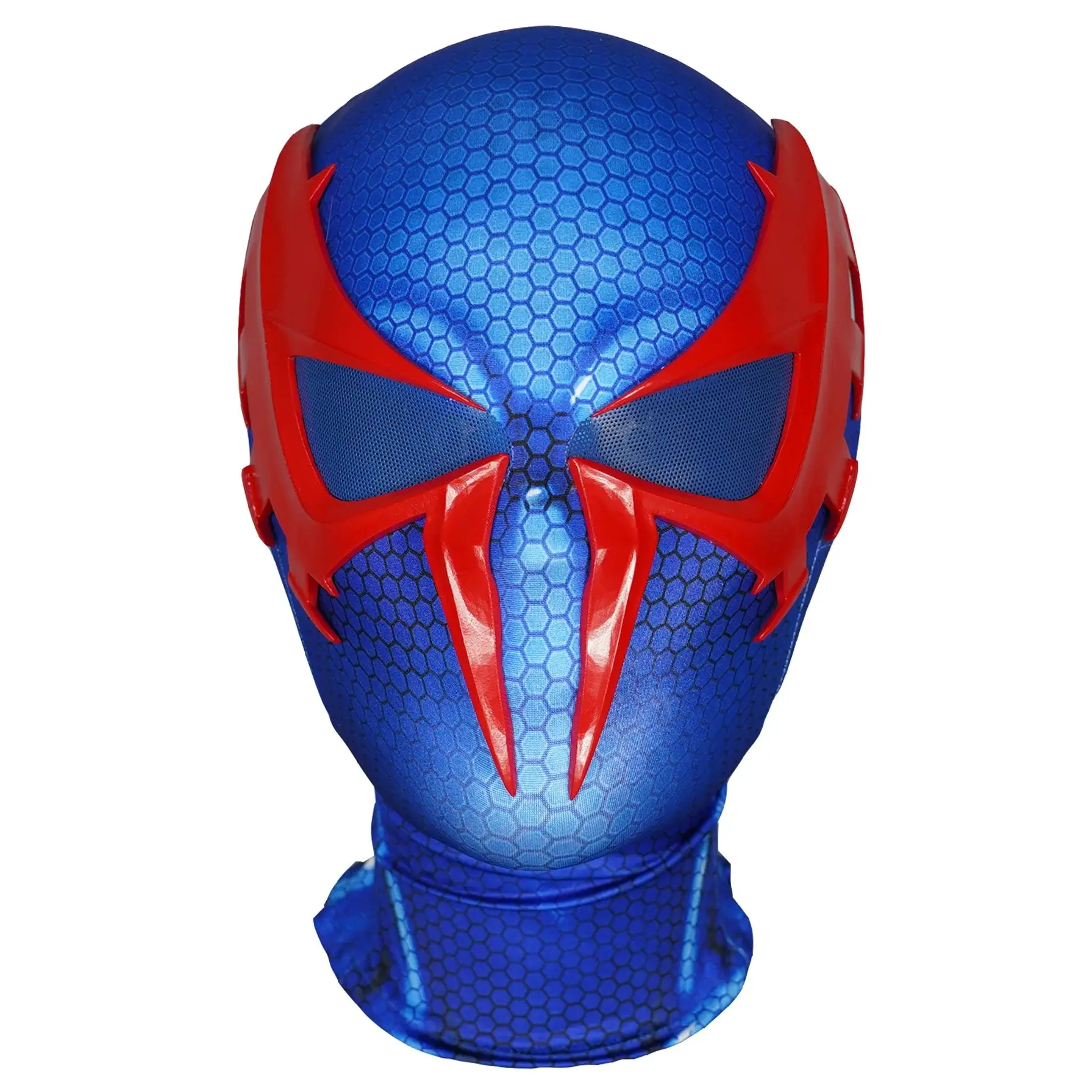 スパイダーマン2099マスク フェイスシェル＆レンズ付き 1:1 3D