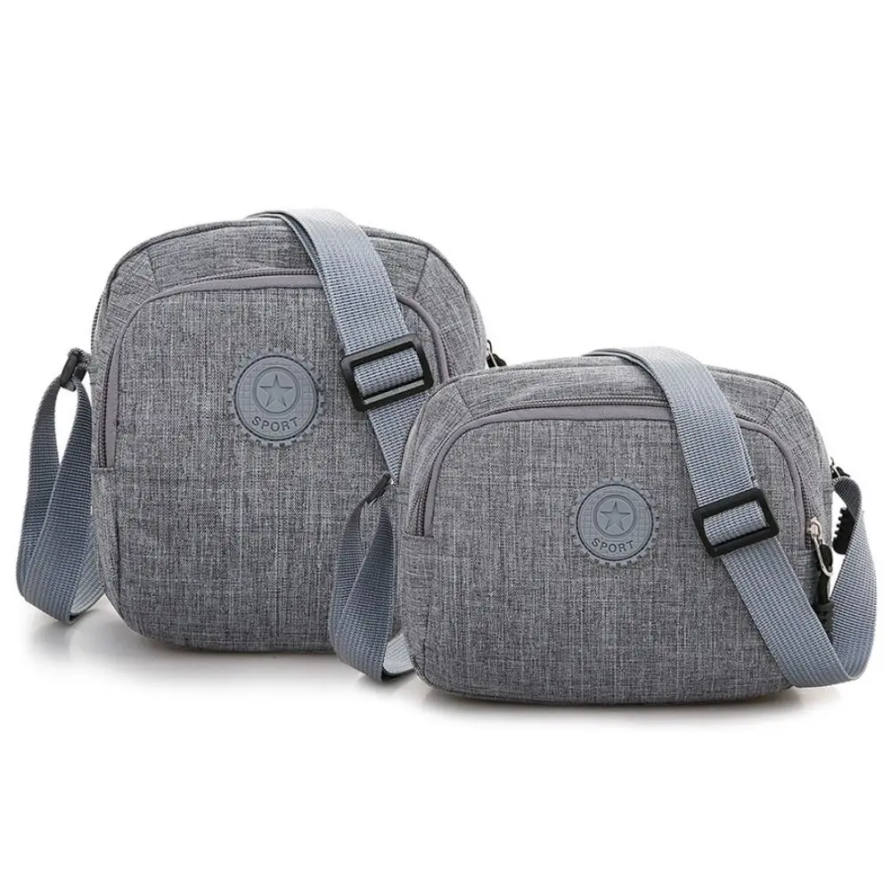 

Nylon Crossbody Bag Fashion Multi-pocket Casual Shoulder Bag Messenger Bag Women Men