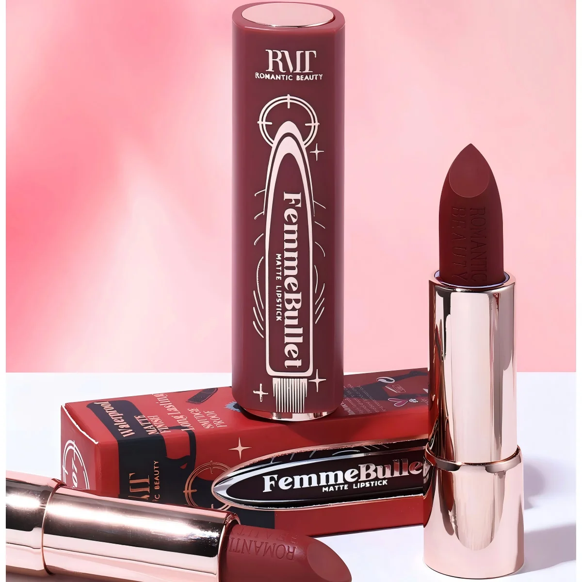 Batom líquido fosco de 6 cores – batom fosco resistente a transferência, fórmula altamente pigmentada, à prova de manchas e desgaste duradouro 4