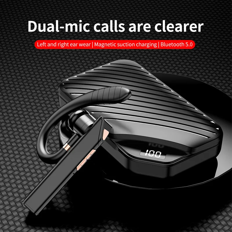 Cuffie Senza Fili Con Microfono Auricolare Bluetooth Auricolari Da Ufficio Fone De Ouvido Audifonos Con Microfono Auricolari Business