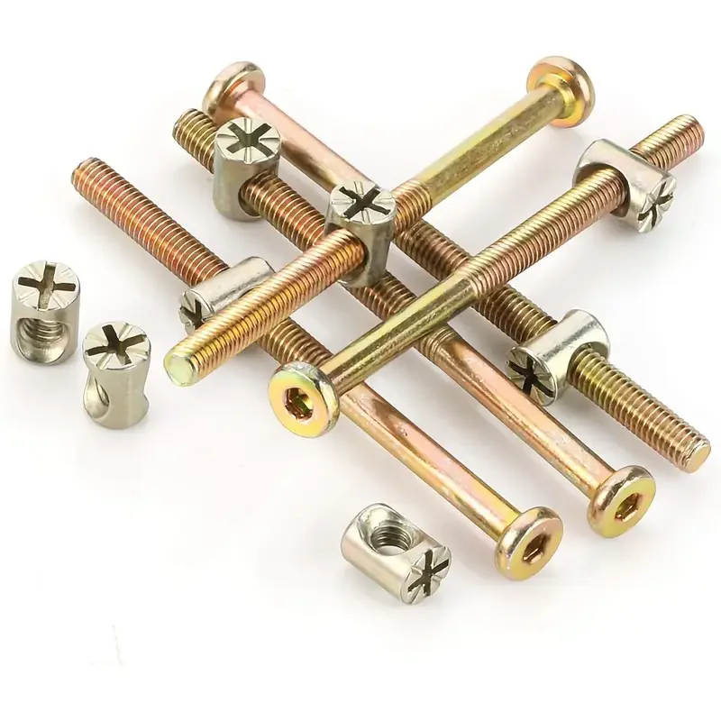 Kit Parafusos M6 84 Peças - Para Berço Móveis Montagem
