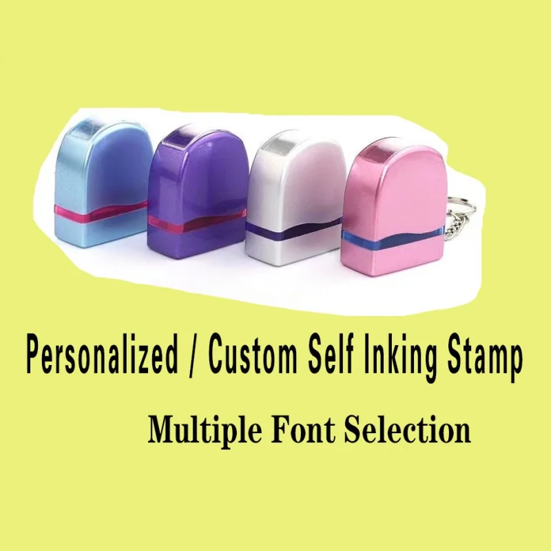  Custom Clothing Name Stamp for Kids Self Inking Fabric Rubber  Stamps with Refill Ink Personalized and Waterproof Cute Cartoon Design for  Students Children's Clothes (Style 1) : Office Products