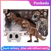 Electric Dinosaur Toys Tyrannosaurus Rex Dino Remote Control Animal Model Walking Roar For Kids Children Boys Christmas Gifts 1