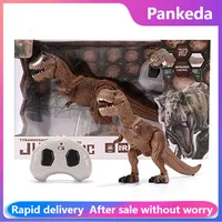 Electric Dinosaur Toys Tyrannosaurus Rex Dino Remote Control Animal Model Walking Roar For Kids Children Boys Christmas Gifts 1