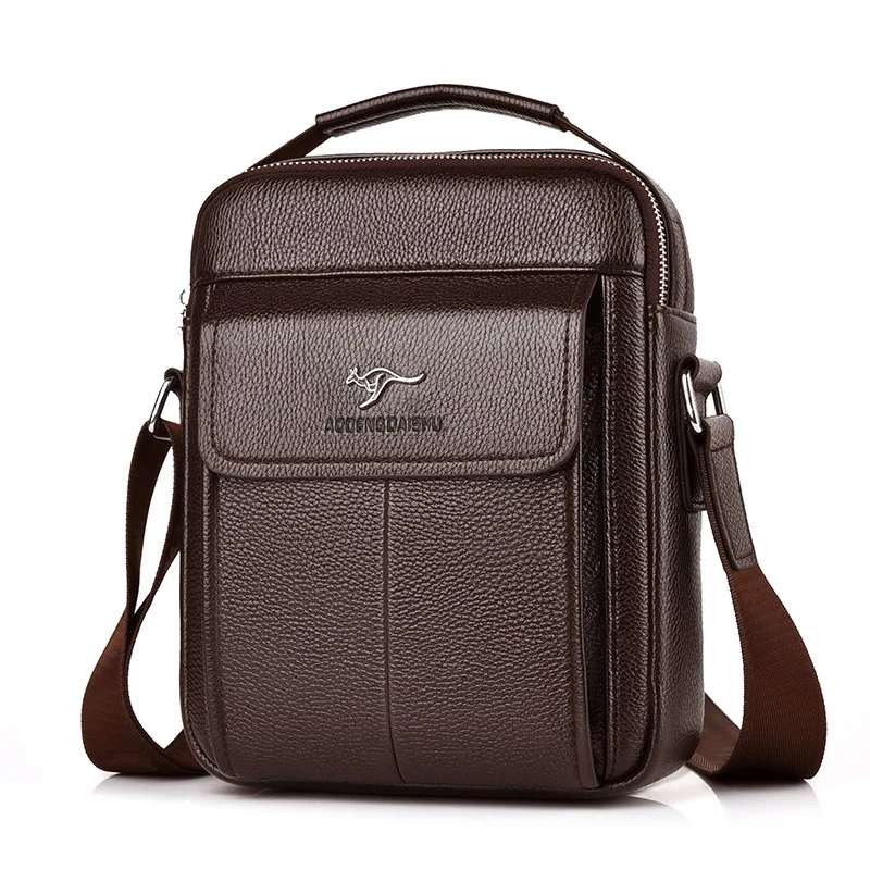 New Style Men's Crossbody Bag Casual Business Large Capacity Shoulder Bag for Travel Outing