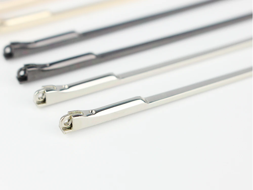 20 Stück (10 Paar) 2,6 mm 2,8 mm Breite Metallbrillen Brillen Tempelbein mit Federscharnier Gold Schwarz Optischer Rahmen Reparaturteile – Detail 11