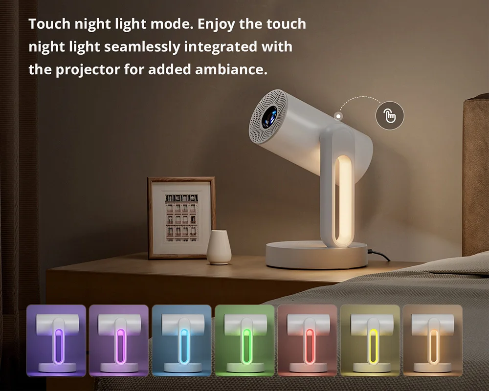 ETOE Starfish Projector with Built-in Android TV 11.0 and 140