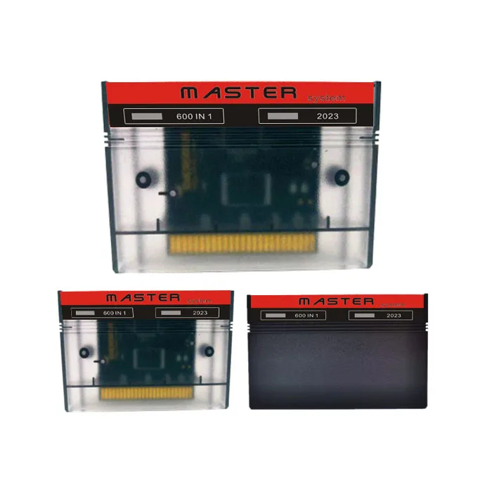 Cartucho de jogo DIY 1000 em 1 Master System para cartão de console de jogo do sistema US EUR SEGA Master