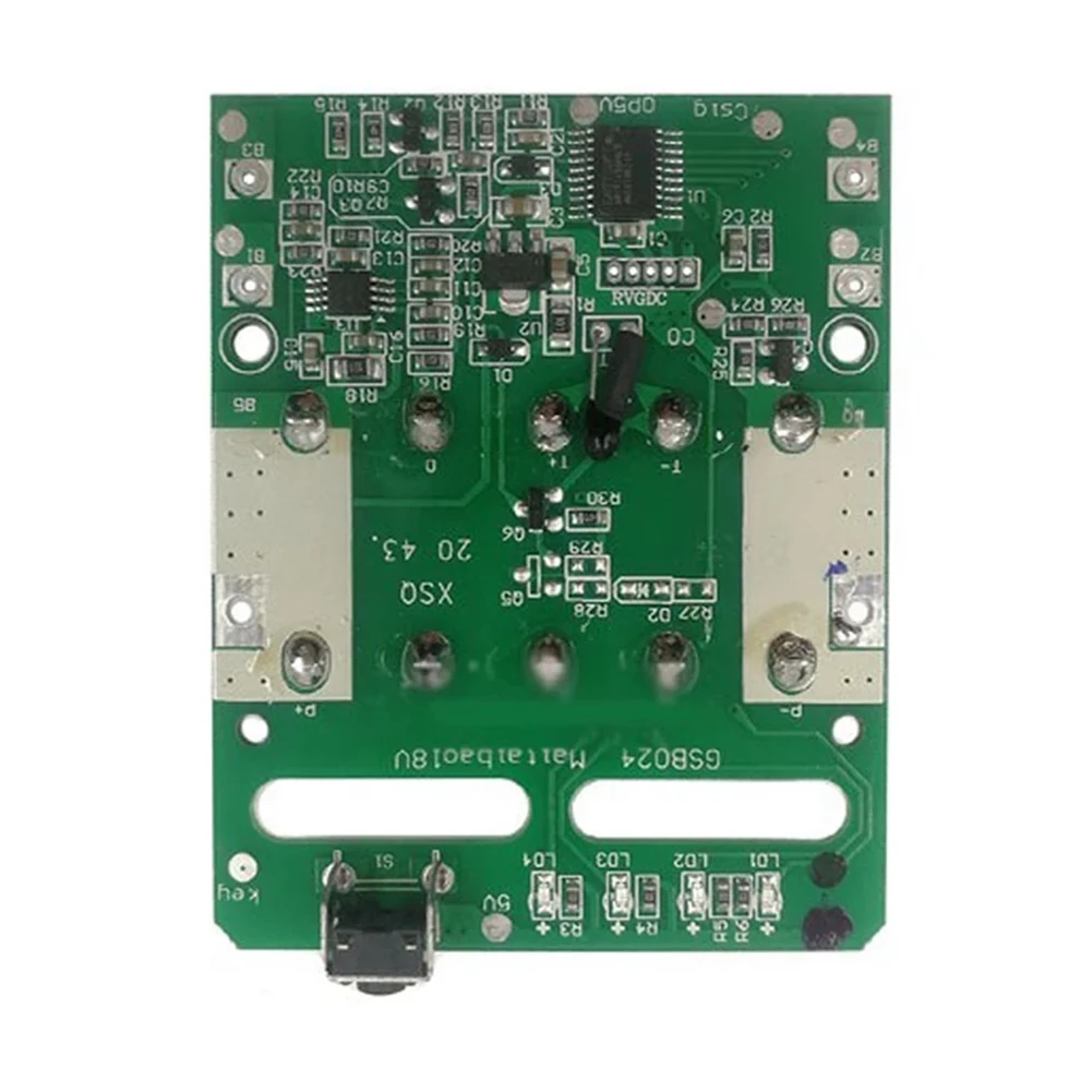 1pcs PCB Charging Protection Circuit Board For Metabo 18V Lithium Battery Rack Repair/Assemble Batteries Pack Tool