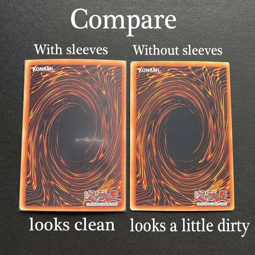 KMC MINI Size Barrier 100ct Acid Free YGO Clear Perfect Fit Cards Sleeves Cover for Yu-Gi-Oh Japan Small Cards Protector 60x87mm card protectors sleeves