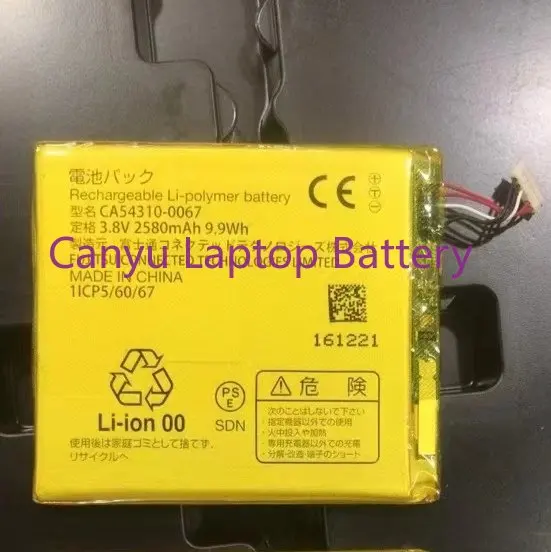 

Для нового аккумулятора 2580 мАч CA54310-0067 Аккумулятор для FUJITSU CA54310-0067 Фотоэлементы