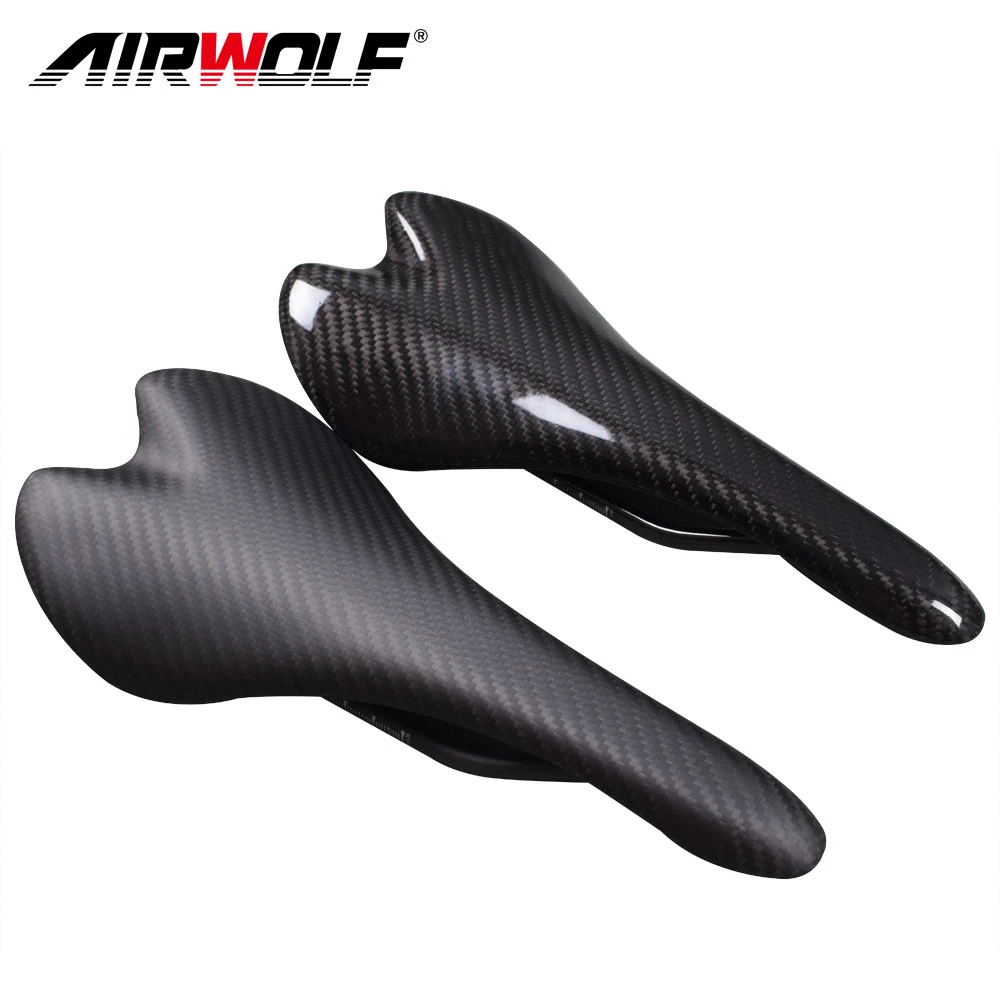 Bicycle parts bike saddle with UD/3K weave matte/glossy carbon saddles