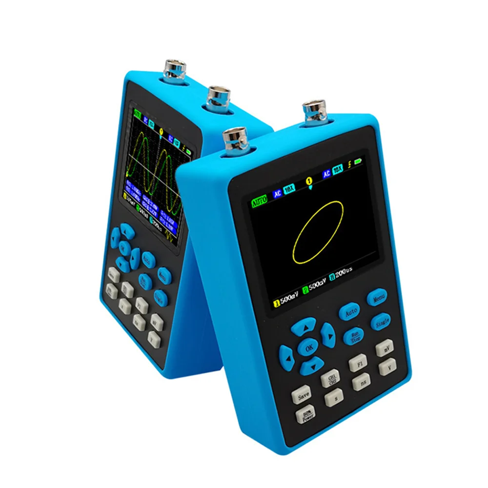 

DSO2512G 120M Bandwidth Dual Channel Oscilloscope 2.8 Inch Display 10mV Minimum Vertical FFT Spectrum Analysis Sine Waves