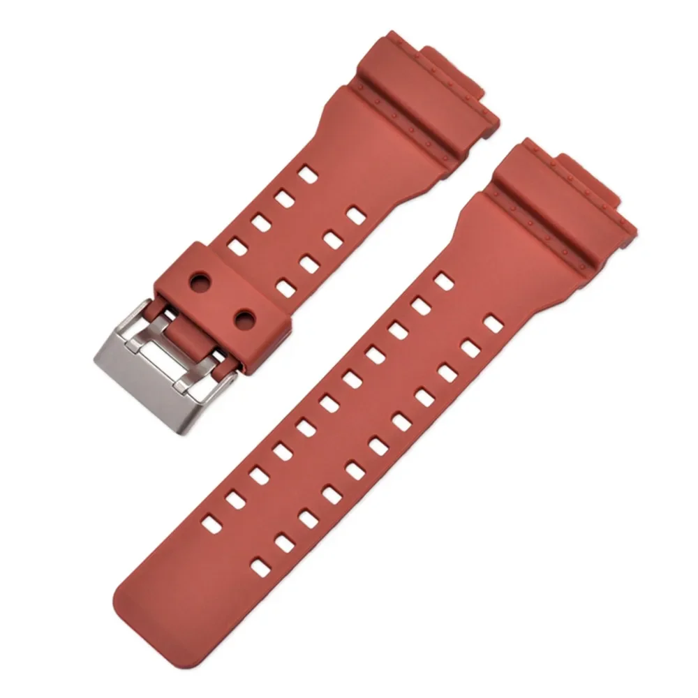 Enhanced Silicone Resin Watch Strap, 16mm, Compatible with Popular G-Shock Series