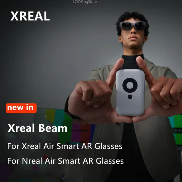 Xreal Air 2 AR Glasses With Xreal Beam Smart Terminal 330 Giant Screen  Cinema