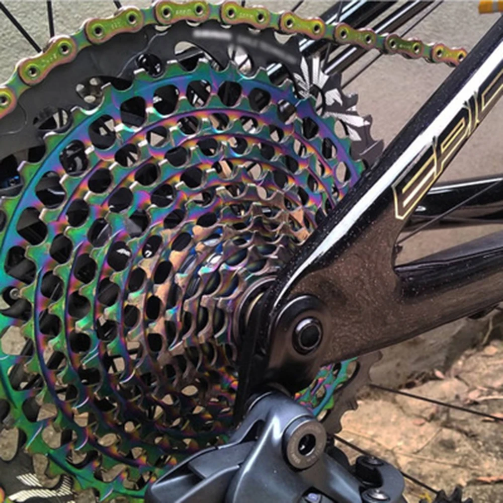 RACEWORK MTB Bicycle Cassette 11S 12S Mountain Bike Sprocket 11-50T Aluminum Alloy Material Bicycle Freewheel Bike Accessories