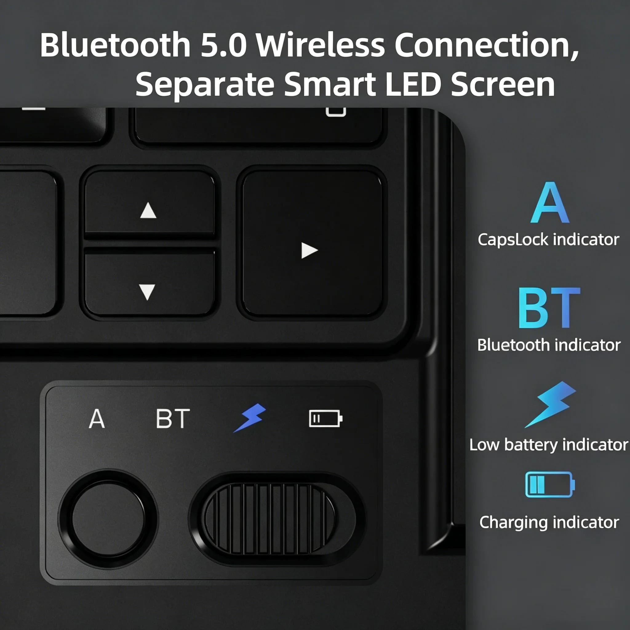 Ultra Slim Backlit Magnetic Keyboard Case