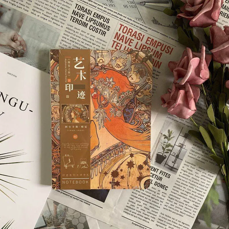 

Sketchbook Chinese Style Mucha's Song Tationery Handmade Travel Journal Birthday Stationery Gifts B6 Notepad Planner Handbook