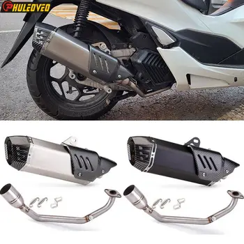 PCX 125 PCX 150 Motorcycle Exhaust Full System Slip on Muffler Escape Moto Modified Muffler for Honda PCX125 PCX150 2021-2023