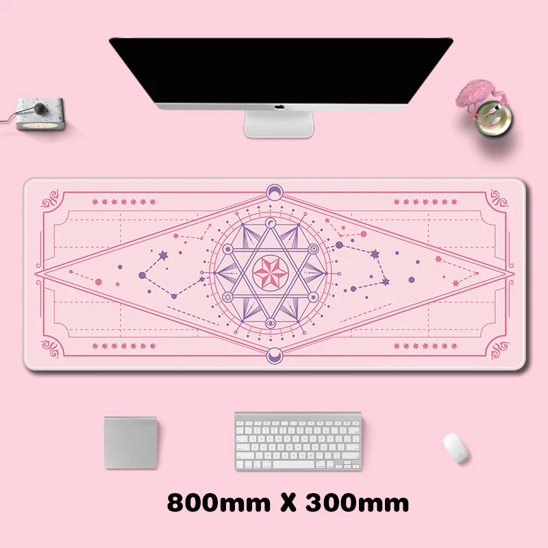 menina gaming mouse pad bonito xxl mesa