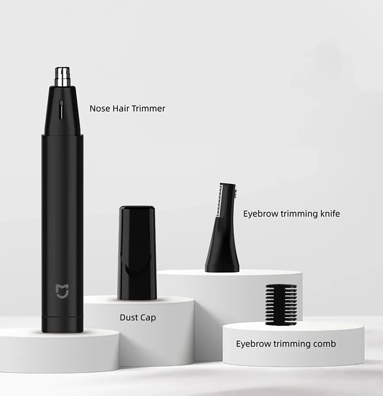 2024 NEW XIAOMI Mijia Electric Nose Hair Trimmer Portable Nose Ears Hair Eyebrow Trimmer for Men Rechargeable Painless Clipper 6