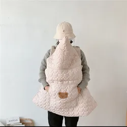 Couverture bébé coupe-vent et emmaillotage en hiver avec capuche, toupie chaude, portable pour poussettes, sièges à la taille