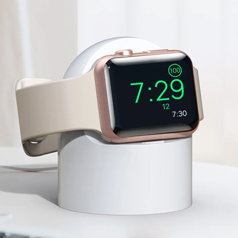Durable Silicone Nightstand Mode Charger Stand
